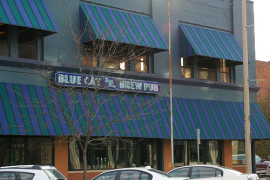 Best locally brewed beer - Blue Cat Brew Pub